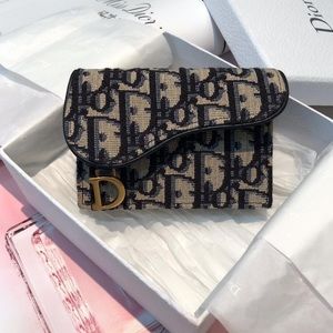 Dior Saddle Flo Card Holder
